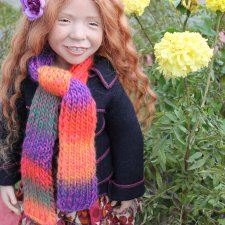 Michelin - девочка ОСЕНЬ... коллекционные куклы от Zwergnase