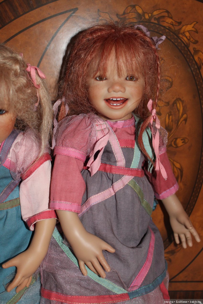 Долгожданная встреча Tinke и Lotta от Annette Himstedt (фото 8)