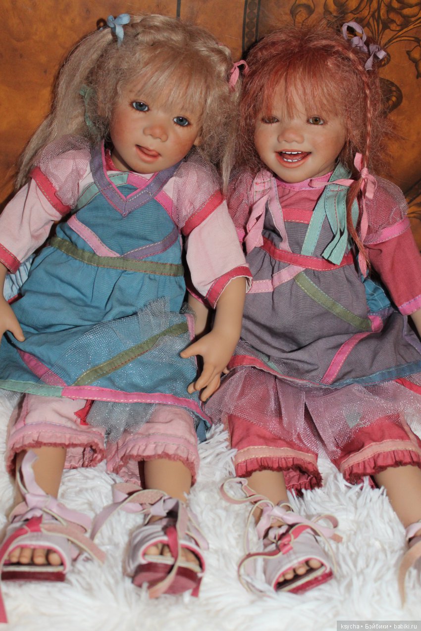 Долгожданная встреча Tinke и Lotta от Annette Himstedt (фото 6)