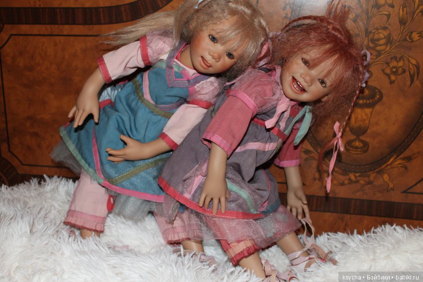 Долгожданная встреча Tinke и Lotta от Annette Himstedt