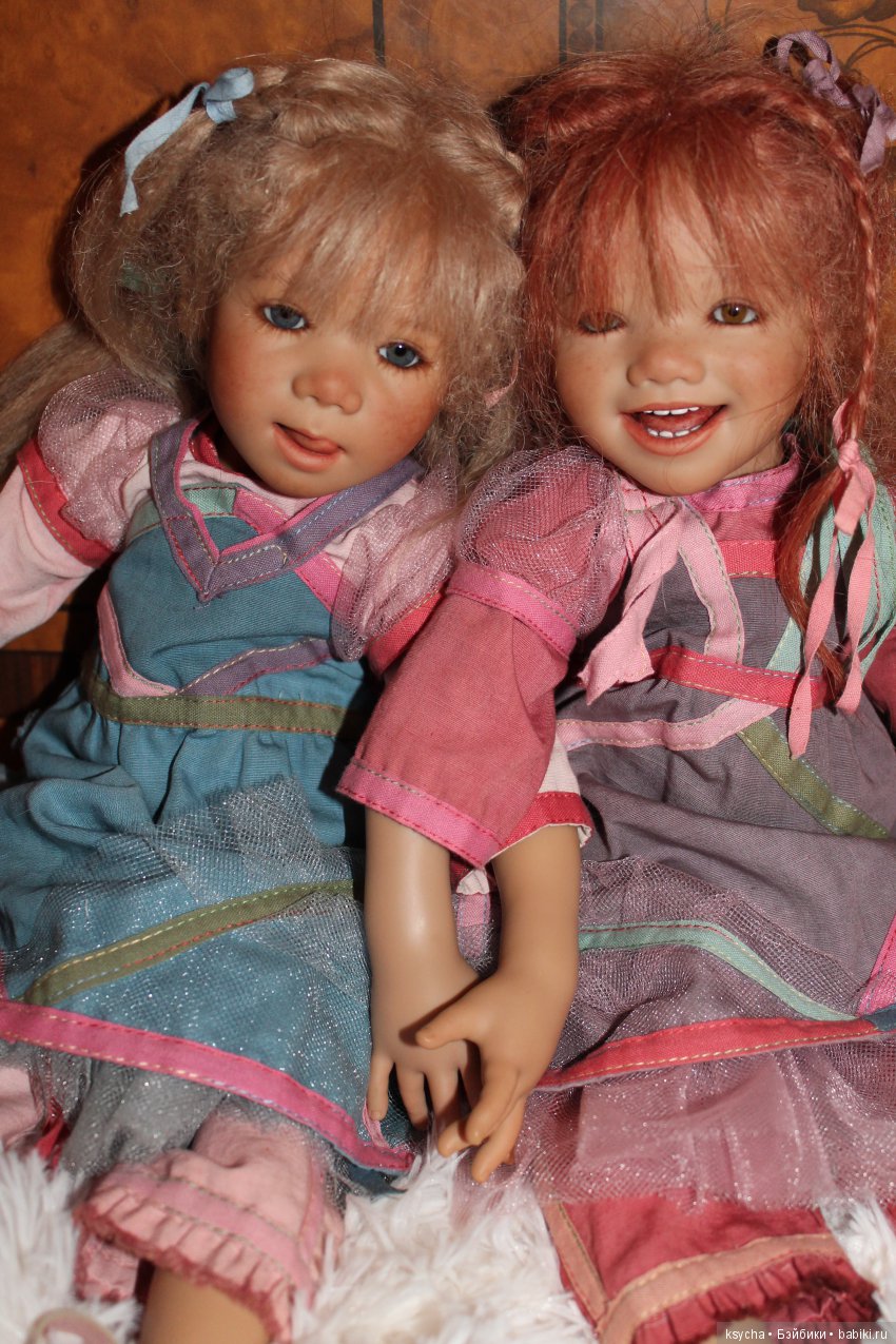 Долгожданная встреча Tinke и Lotta от Annette Himstedt