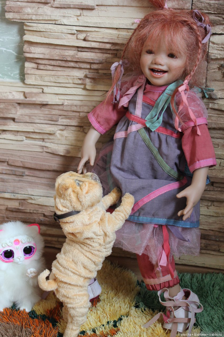 Долгожданная встреча Tinke и Lotta от Annette Himstedt (фото 2)