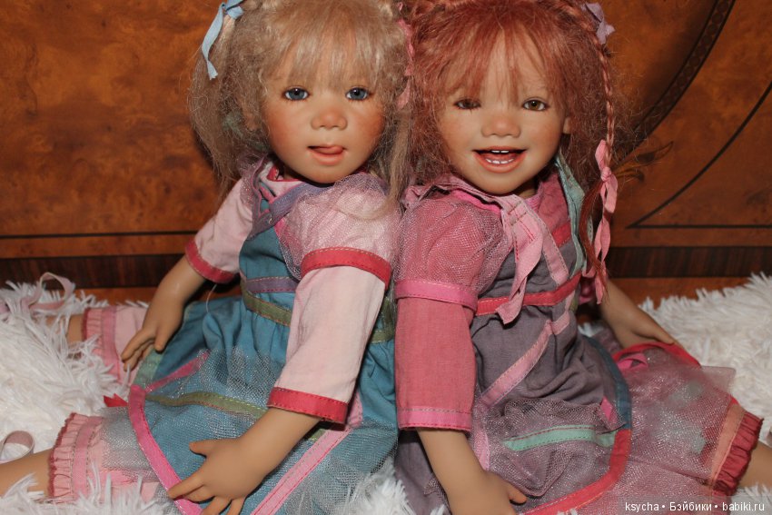 Долгожданная встреча Tinke и Lotta от Annette Himstedt