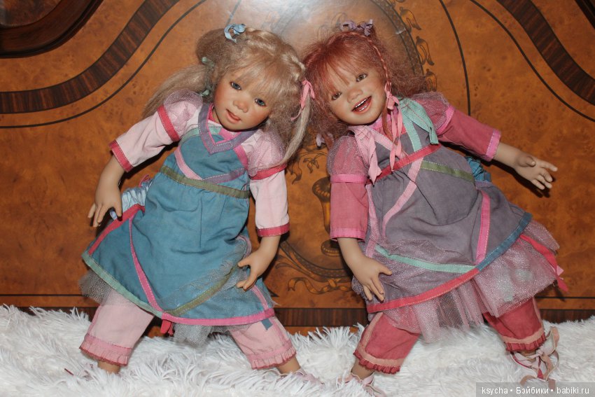 Долгожданная встреча Tinke и Lotta от Annette Himstedt (фото 10)