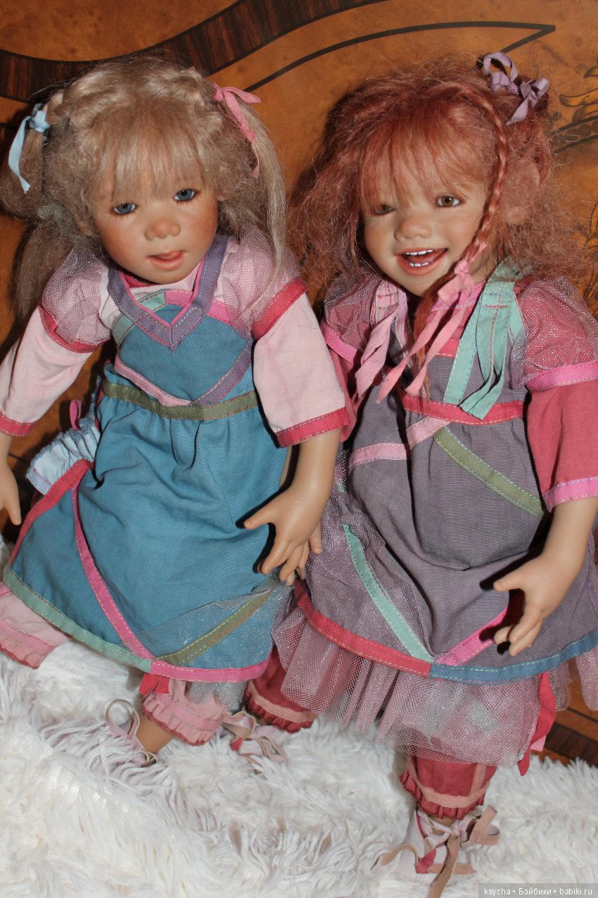 Долгожданная встреча Tinke и Lotta от Annette Himstedt