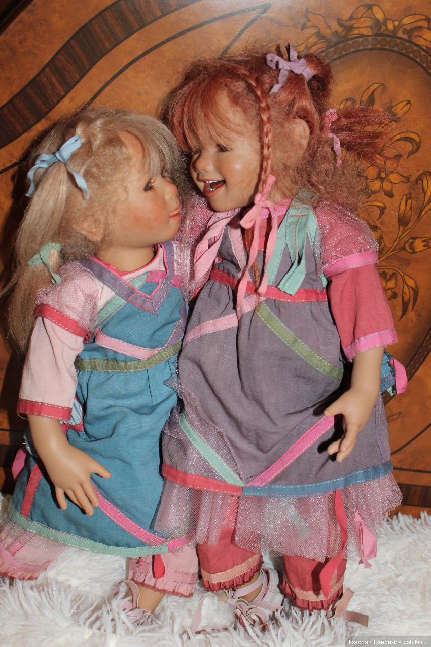 Долгожданная встреча Tinke и Lotta от Annette Himstedt