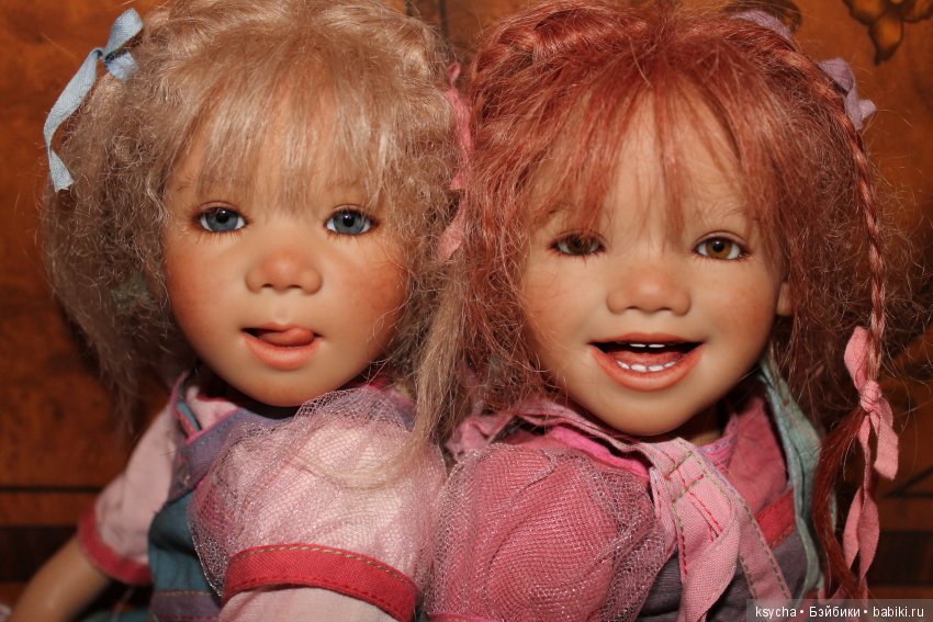 Долгожданная встреча Tinke и Lotta от Annette Himstedt