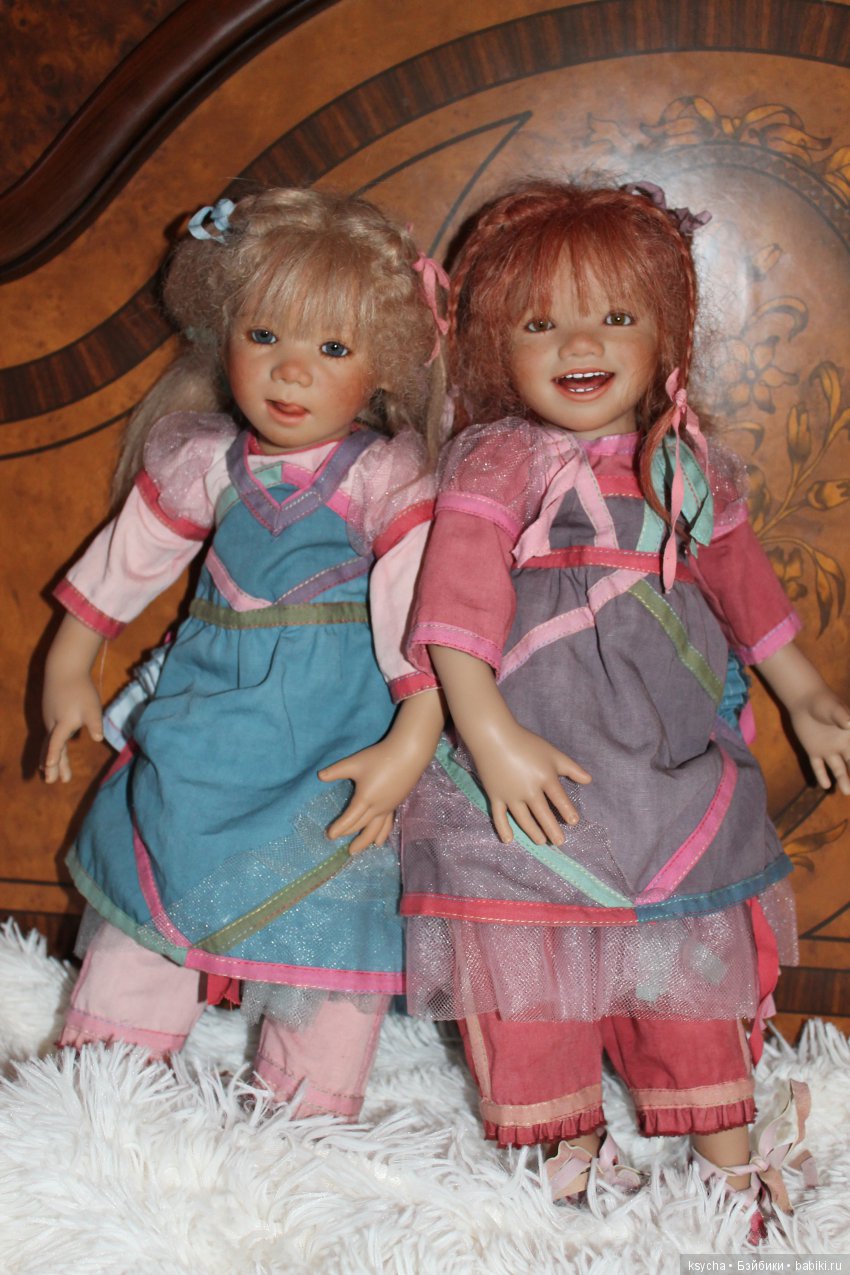 Долгожданная встреча Tinke и Lotta от Annette Himstedt (фото 9)