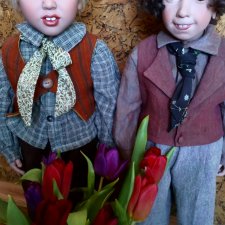 Поздравления от моих Цвергушек... ZWERGNASE коллекционные куклы