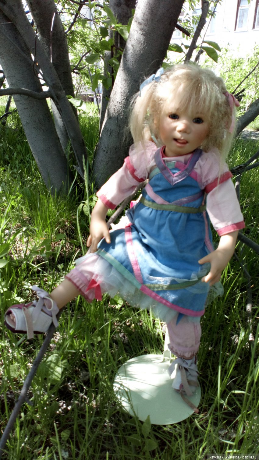 Лето... это маленькая жизнь. Коллекционные куклы Annette Himstedt (фото 2)