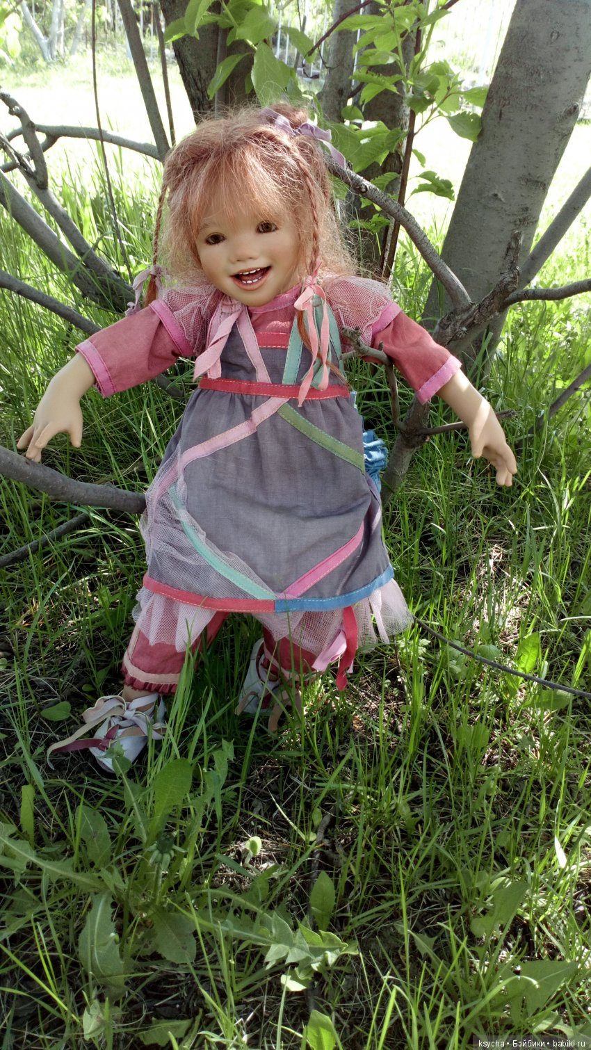 Лето... это маленькая жизнь. Коллекционные куклы Annette Himstedt (фото 7)