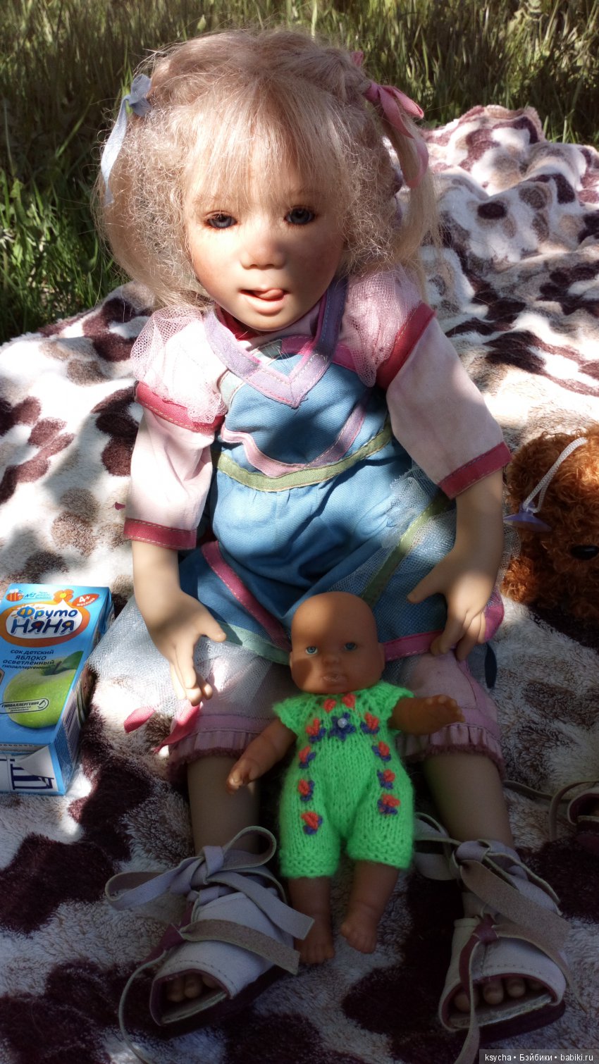 Лето... это маленькая жизнь. Коллекционные куклы Annette Himstedt