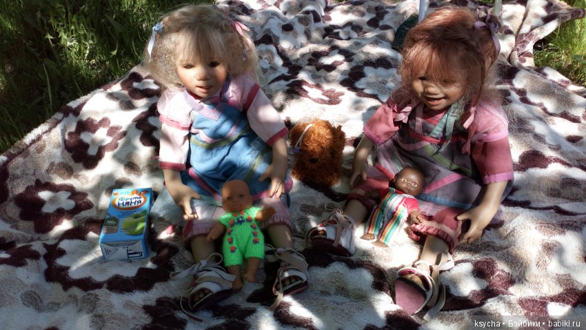 Лето... это маленькая жизнь. Коллекционные куклы Annette Himstedt