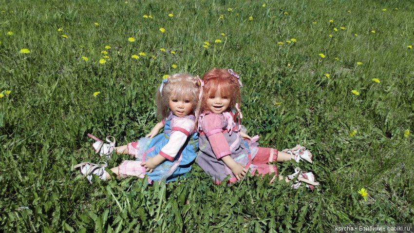 Лето... это маленькая жизнь. Коллекционные куклы Annette Himstedt (фото 10)