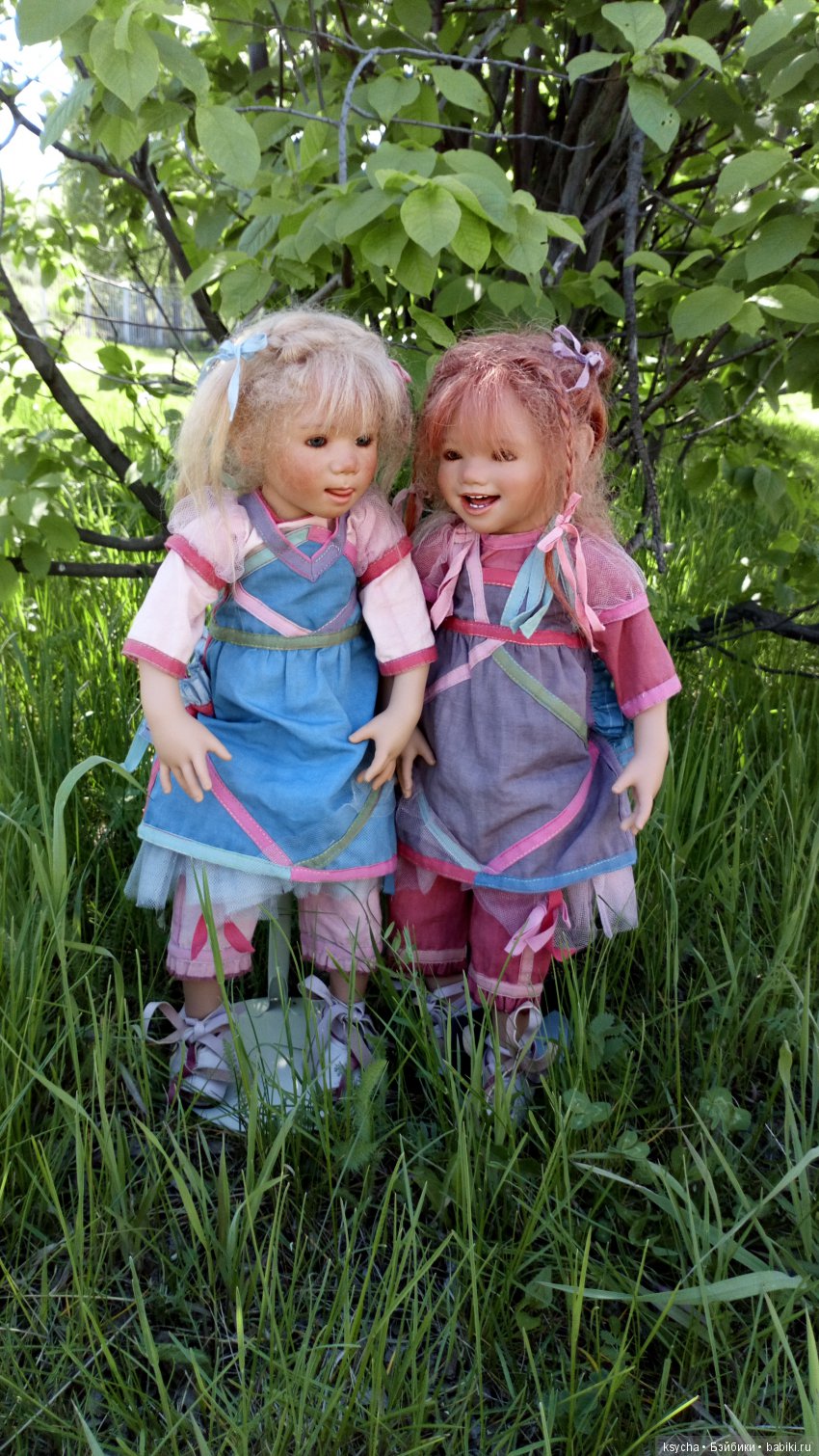 Лето... это маленькая жизнь. Коллекционные куклы Annette Himstedt (фото 4)