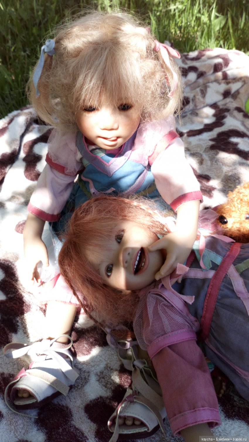 Лето... это маленькая жизнь. Коллекционные куклы Annette Himstedt