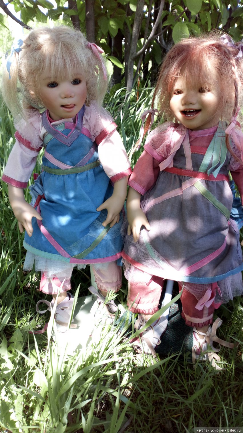 Лето... это маленькая жизнь. Коллекционные куклы Annette Himstedt (фото 3)