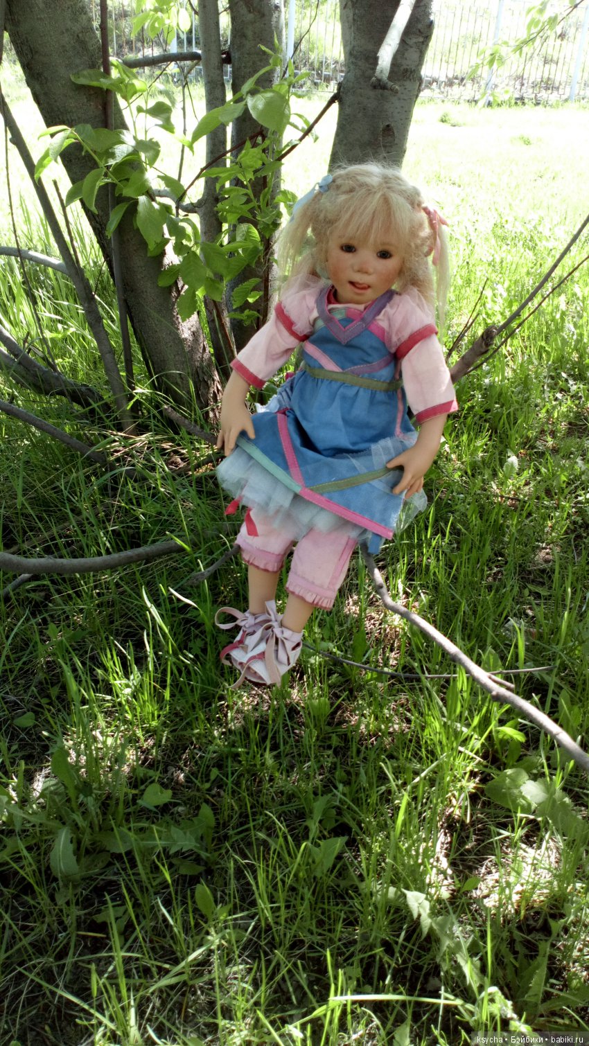 Лето... это маленькая жизнь. Коллекционные куклы Annette Himstedt (фото 6)