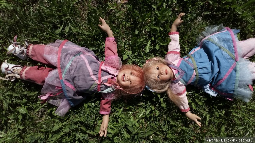 Лето... это маленькая жизнь. Коллекционные куклы Annette Himstedt