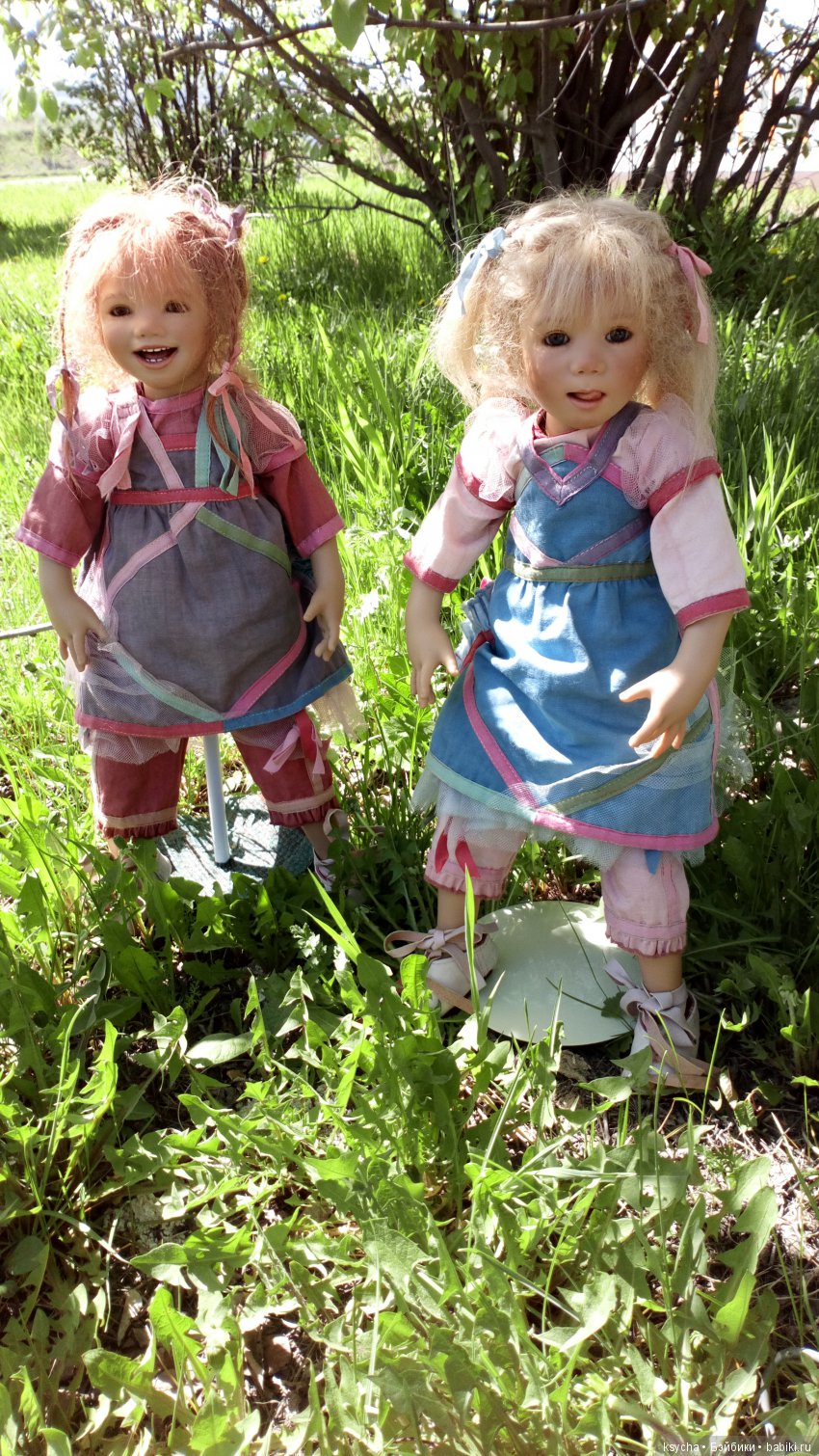 Лето... это маленькая жизнь. Коллекционные куклы Annette Himstedt