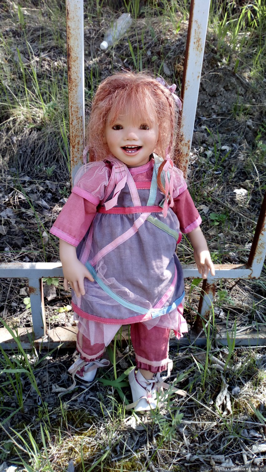 Лето... это маленькая жизнь. Коллекционные куклы Annette Himstedt (фото 9)