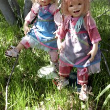 Лето... это маленькая жизнь. Коллекционные куклы Annette Himstedt