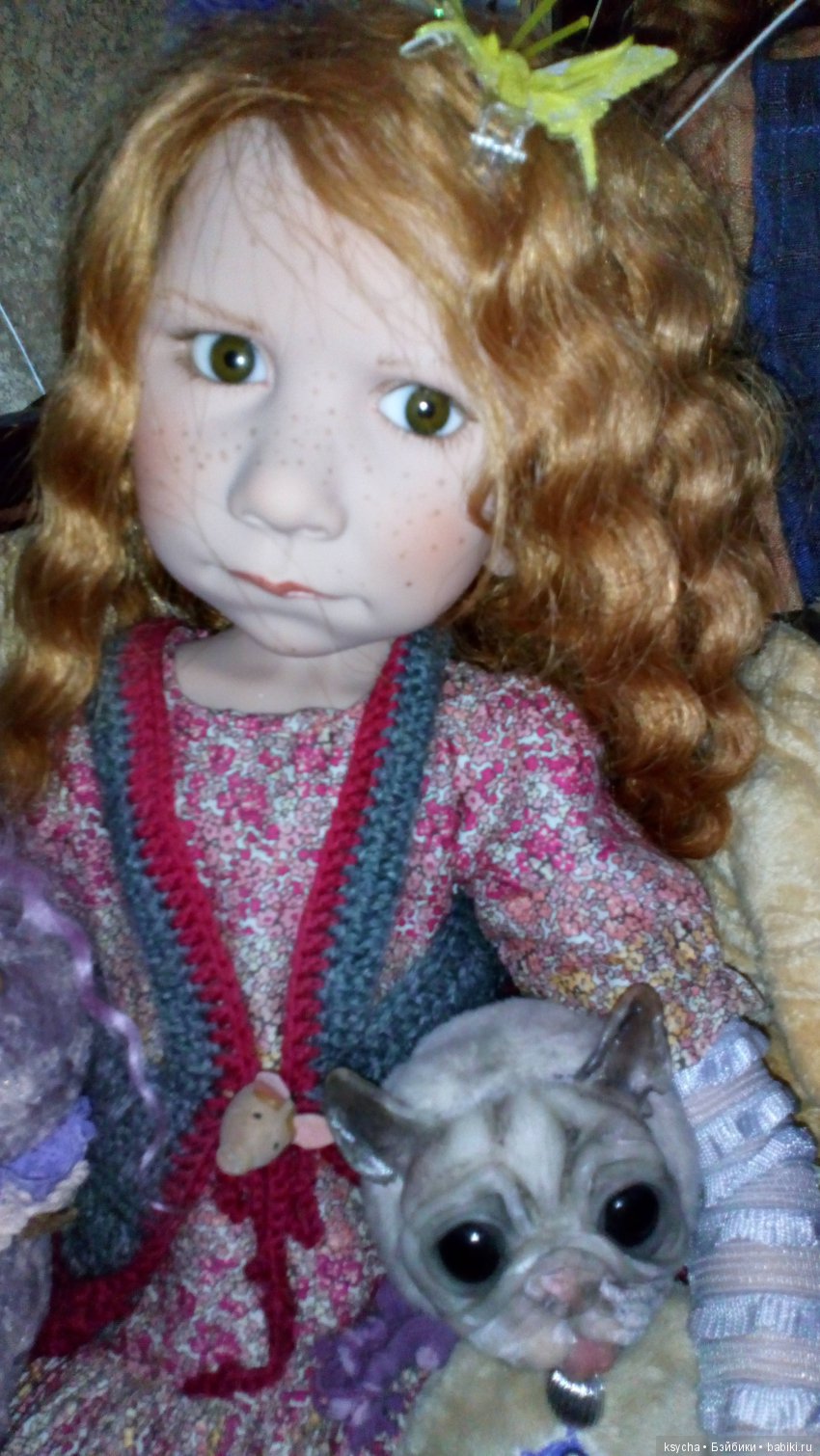 Когда любимки рядом....коллекционные куклы ZWERGNASE (фото 9)