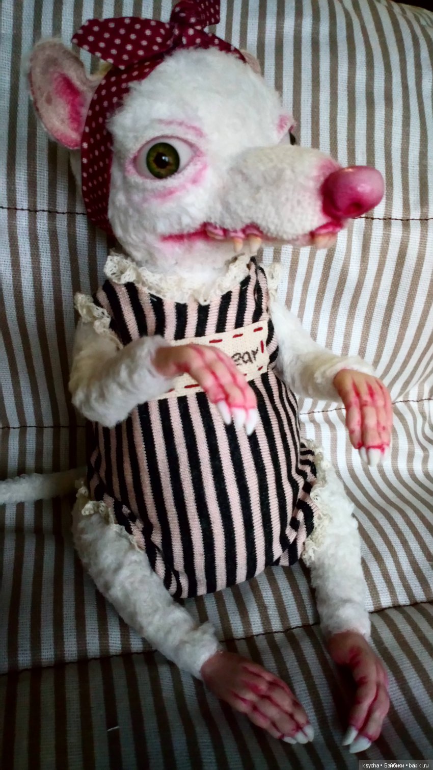 Наш домашний символ года... авторская Крыска (фото 2)