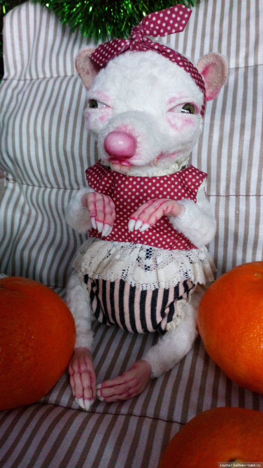 Наш домашний символ года... авторская Крыска (фото 4)