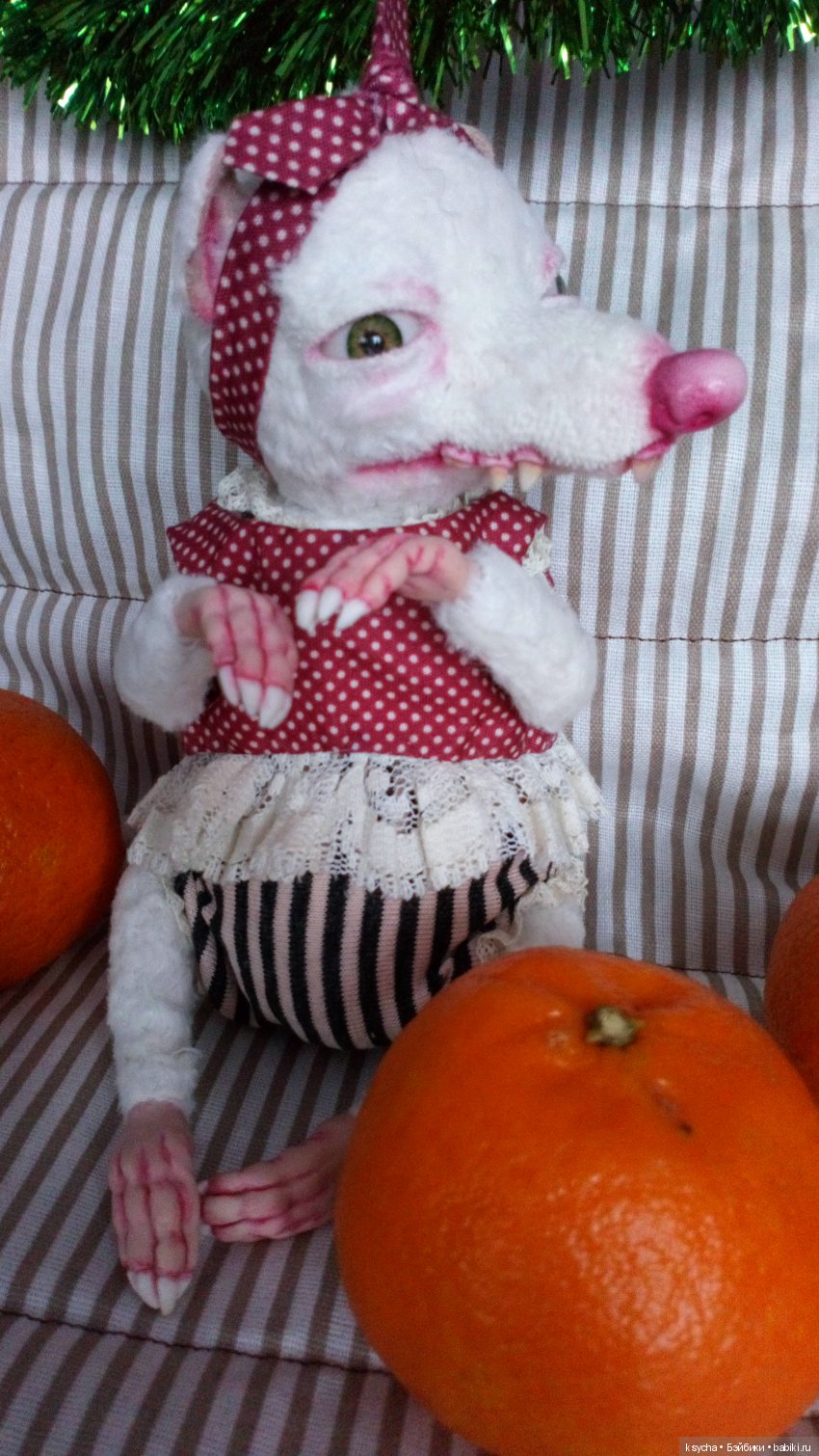 Наш домашний символ года... авторская Крыска (фото 8)