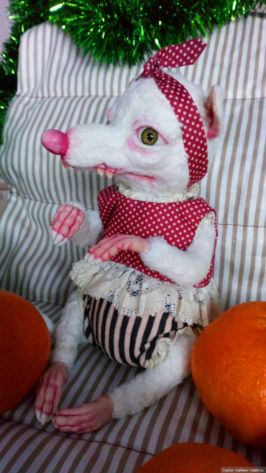 Наш домашний символ года... авторская Крыска (фото 5)