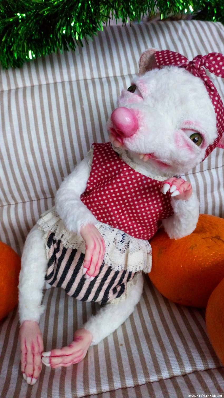 Наш домашний символ года... авторская Крыска (фото 10)