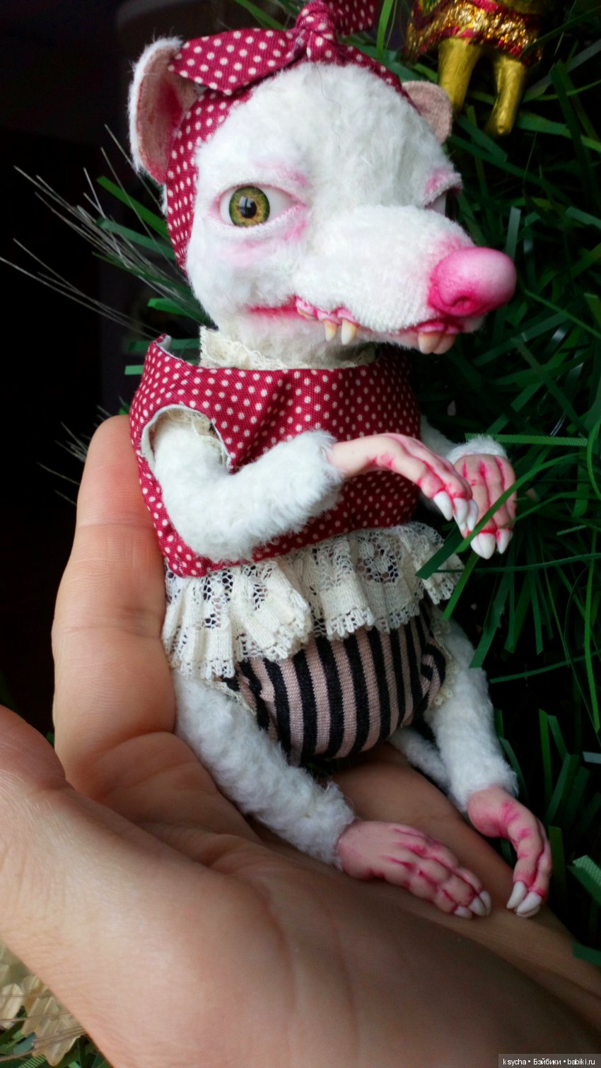 Наш домашний символ года... авторская Крыска (фото 6)