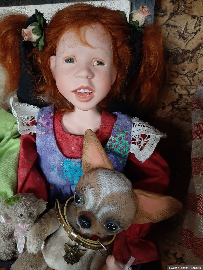 Зацепили меня... куклы от Sandi McAslan