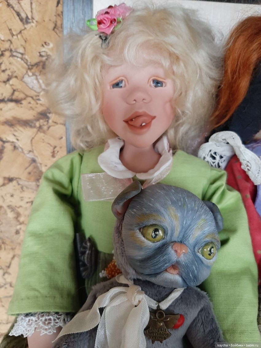 Зацепили меня... куклы от Sandi McAslan