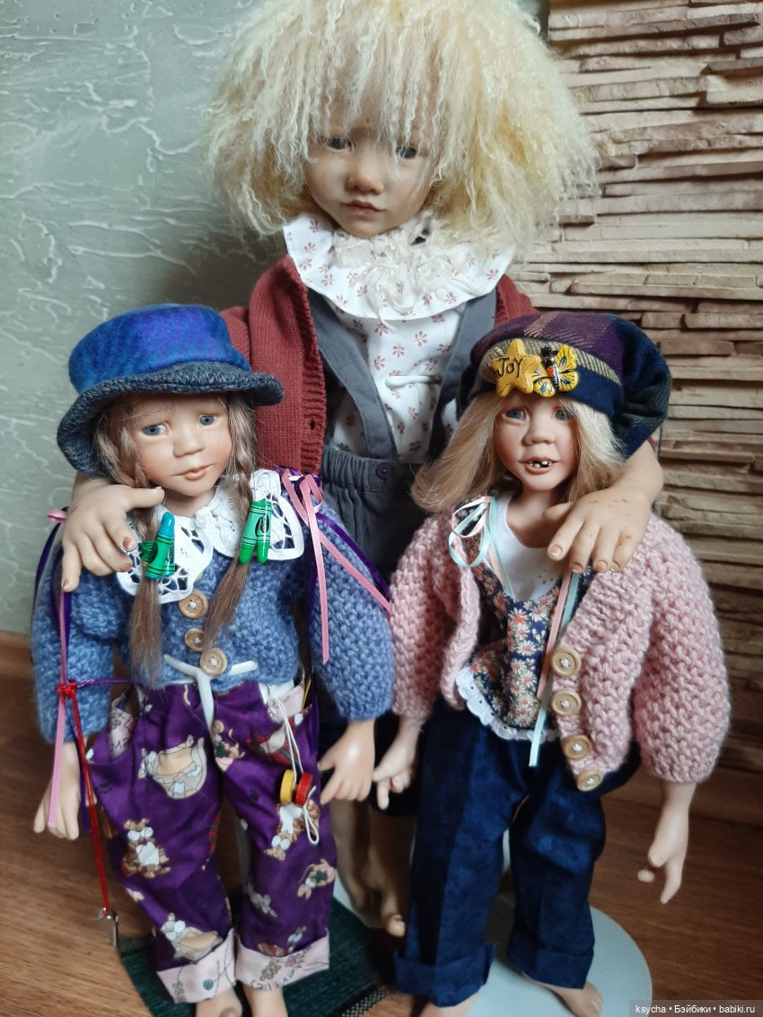 Зацепили меня... куклы от Sandi McAslan (фото 3)