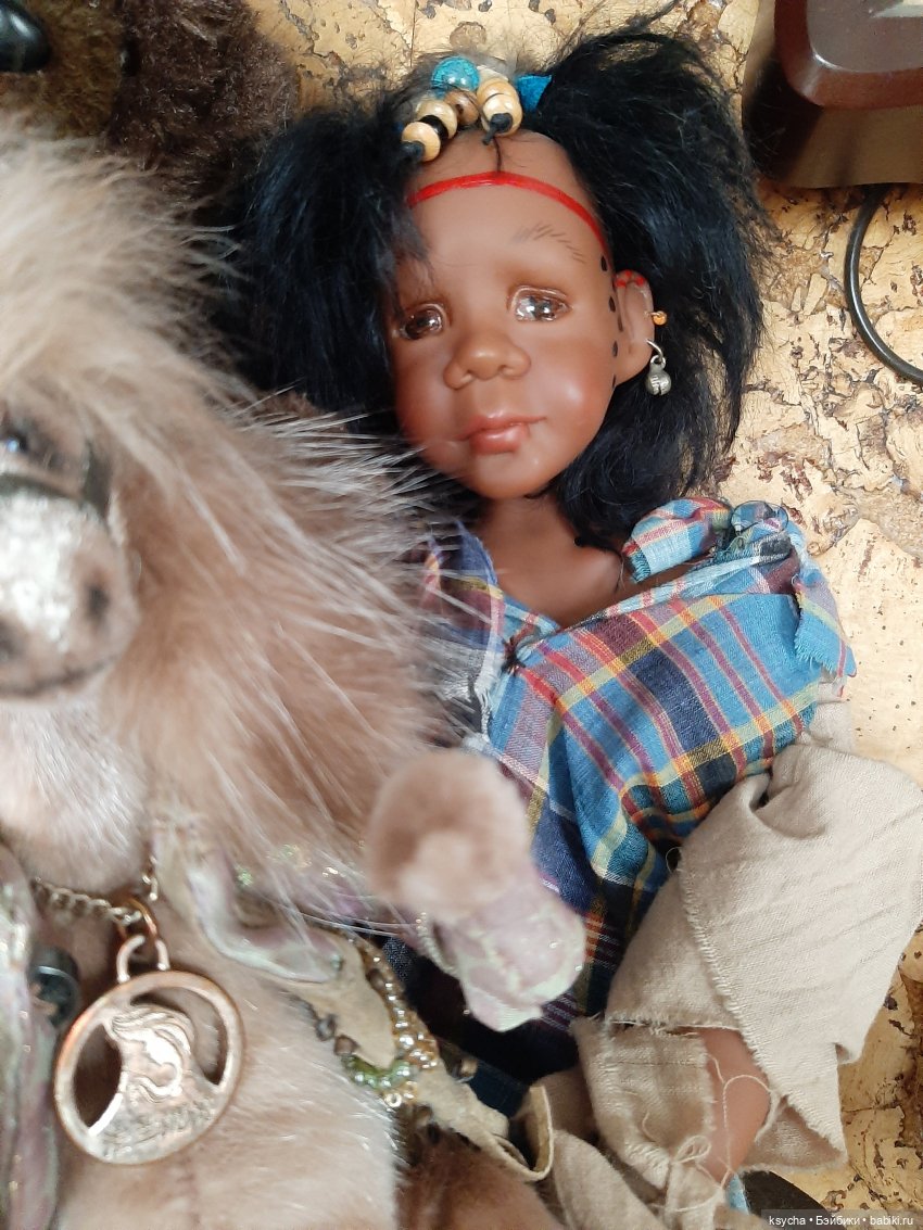 Зацепили меня... куклы от Sandi McAslan