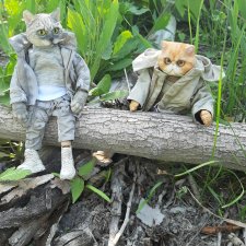 Василий и Григорий на прогулке