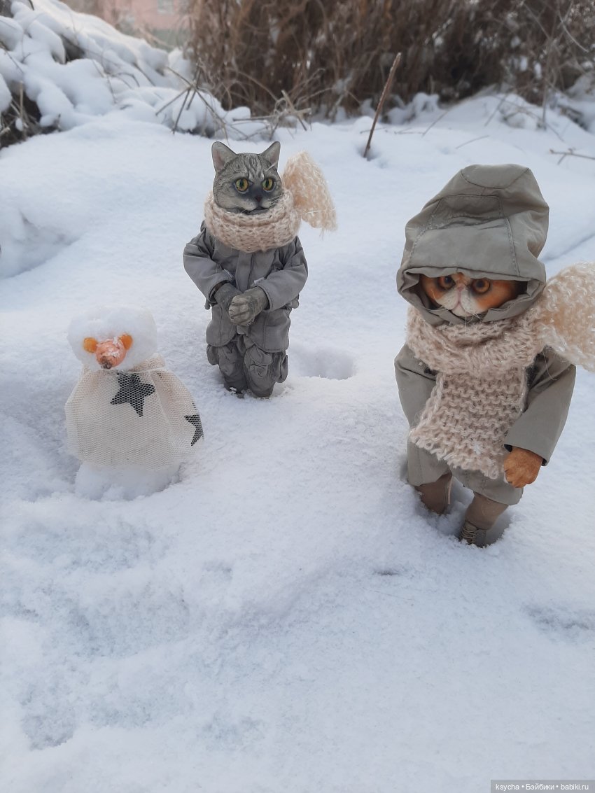 Мы её слепили из того, что было. Васька... Гришка... Феликс (фото 6)