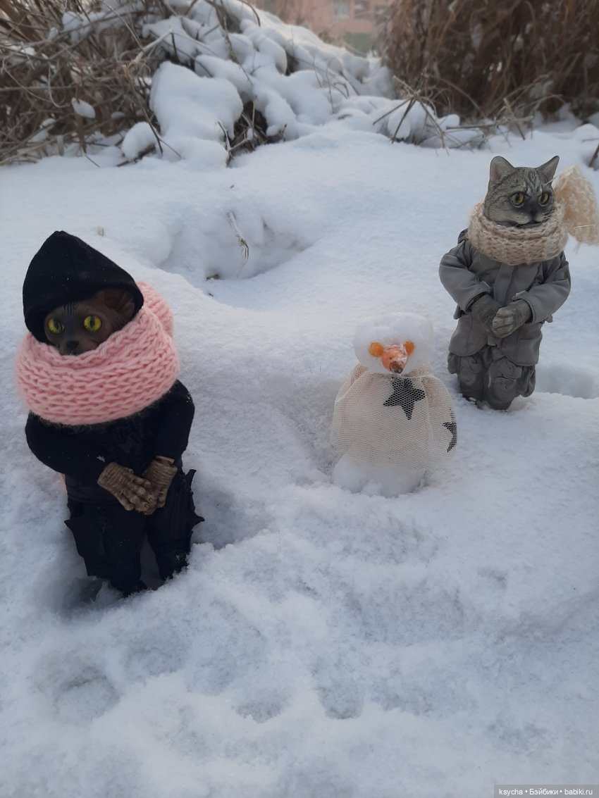 Мы её слепили из того, что было. Васька... Гришка... Феликс (фото 7)