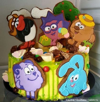 Фигуры из... имбирного пряника