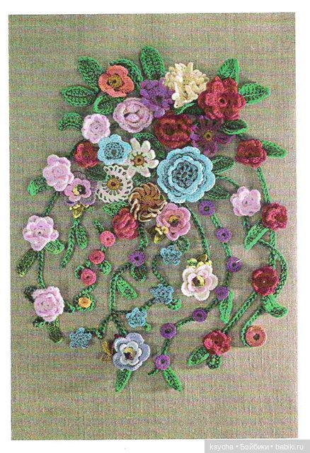Картины и панно крючком | Бэйбики Картины и панно крючком — Интересное обо всем: поздравления (фото 10)