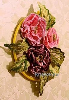 Картины и панно крючком | Бэйбики Картины и панно крючком — Интересное обо всем: поздравления (фото 6)