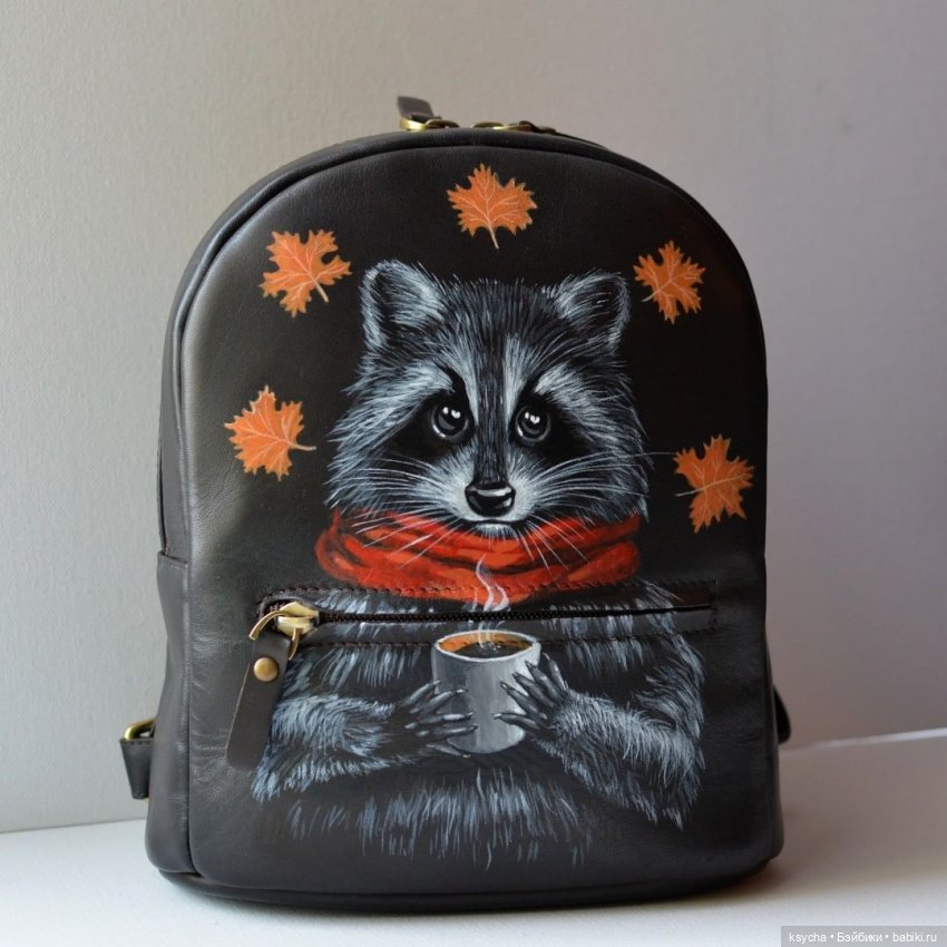 Кожаные сумки с росписью | Бэйбики Кожаные сумки с росписью — Интересное и необычное: фотоподборки