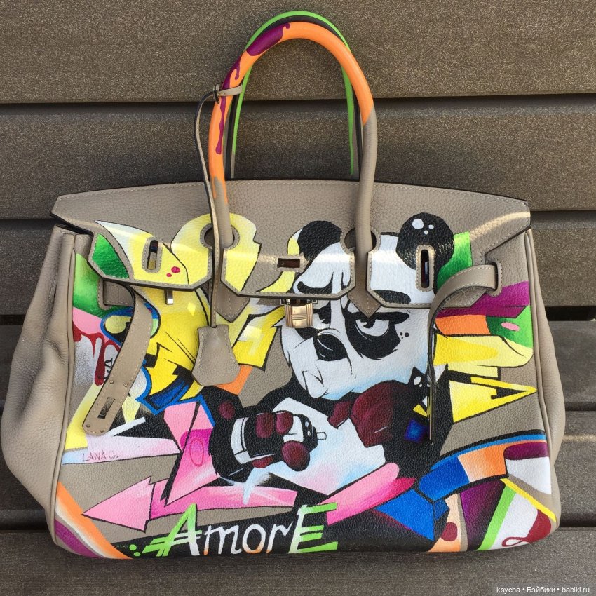 Кожаные сумки с росписью | Бэйбики Кожаные сумки с росписью — Интересное и необычное: фотоподборки (фото 4)