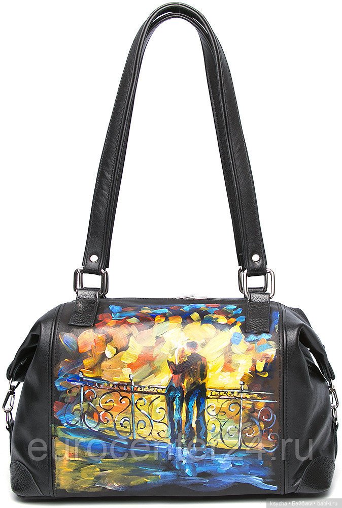 Кожаные сумки с росписью | Бэйбики Кожаные сумки с росписью — Интересное и необычное: фотоподборки