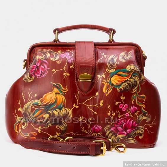 Кожаные сумки с росписью — Интересное и необычное: фотоподборки