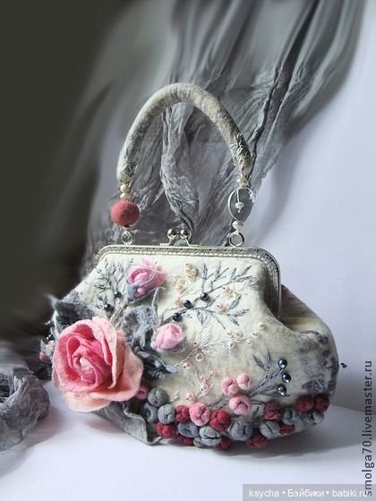 Какая прелесть... валяные сумочки | Бэйбики Какая прелесть... валяные сумочки