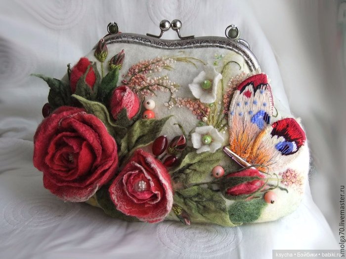 Какая прелесть... валяные сумочки | Бэйбики Какая прелесть... валяные сумочки