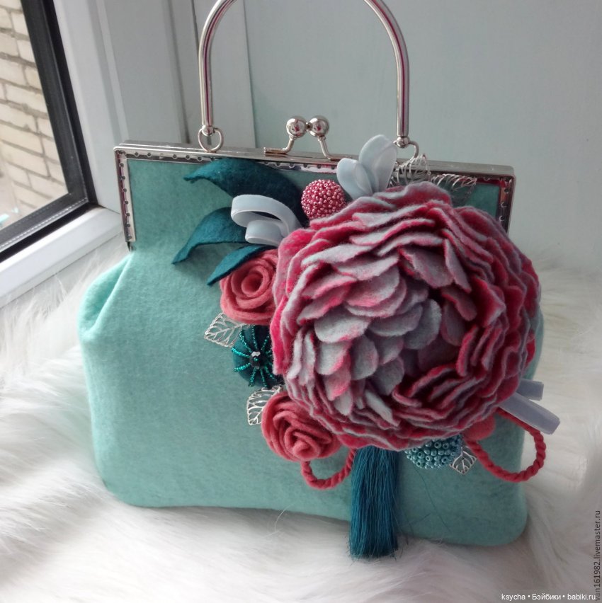 Какая прелесть... валяные сумочки | Бэйбики Какая прелесть... валяные сумочки (фото 9)
